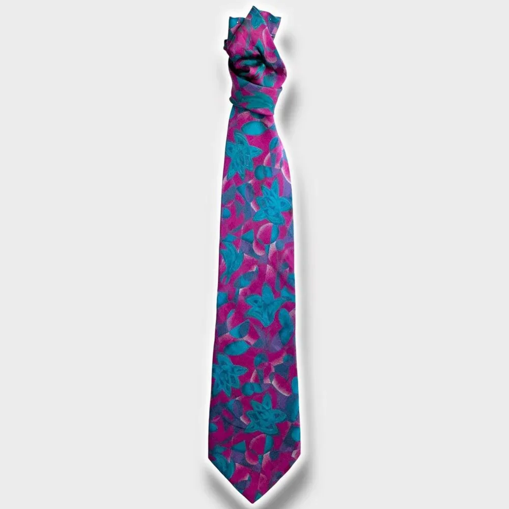 Vintage Seigo for Nordstrom Mens Necktie 100% Silk Made in Japan - Picture 9 of 10